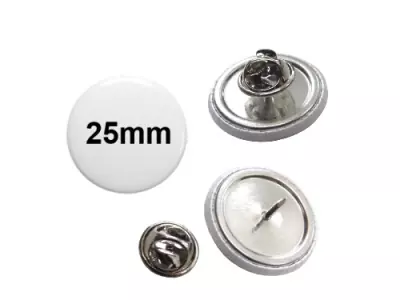 25mm Button mit Pin